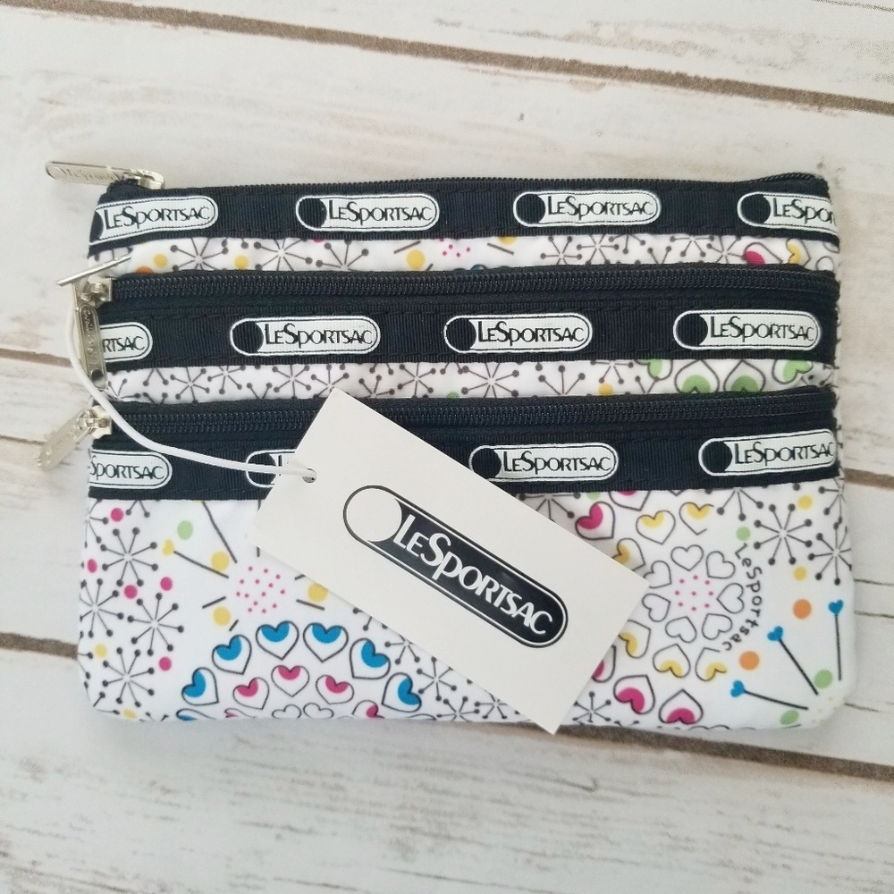 *NWT LeSportsac Make Up Cosmetic Bag